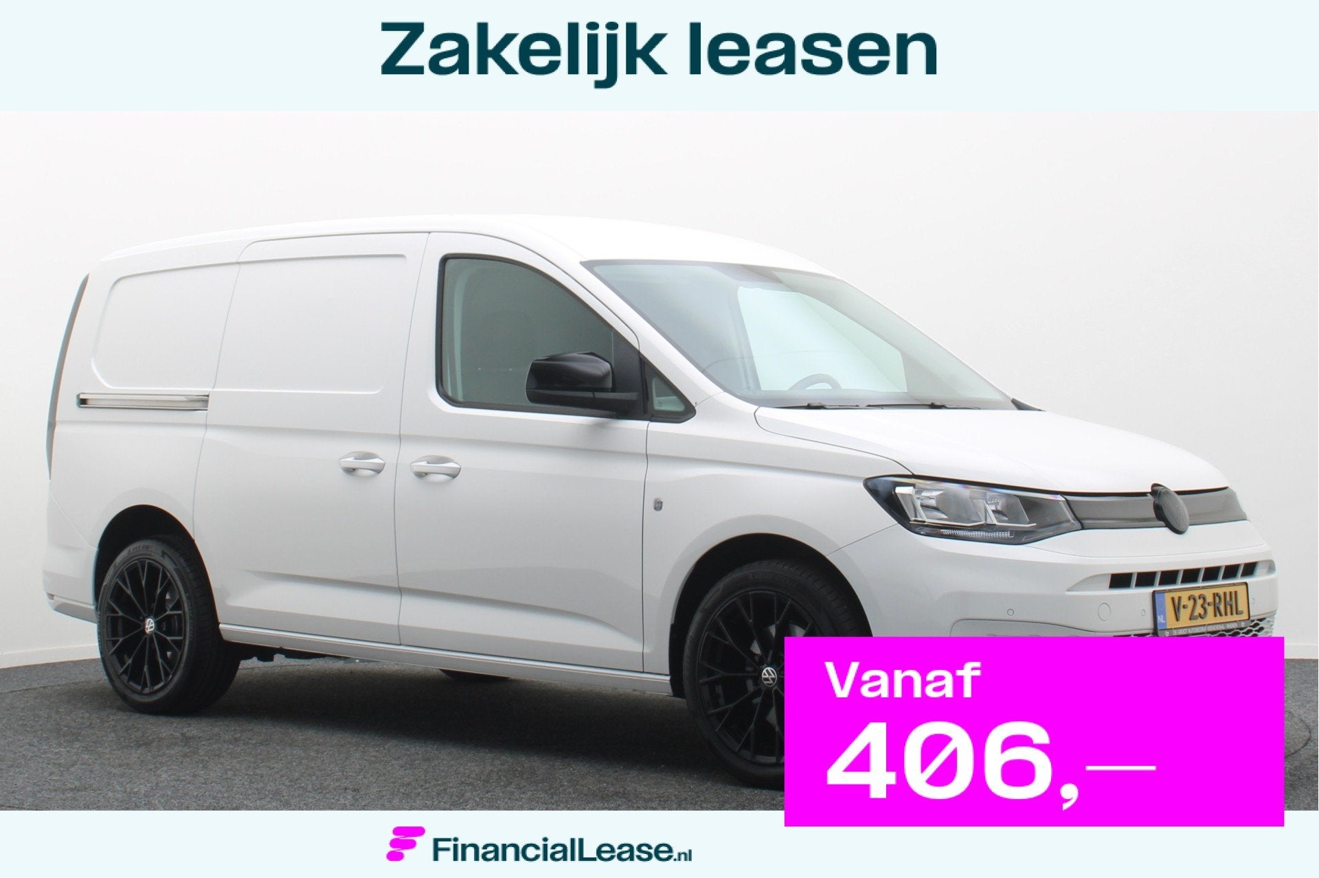Volkswagen Caddy Cargo Maxi 2.0 TDI DSG Comfort Airco, Stoel, Dealer onderhouden, Stof, Gebruikt, Zwart