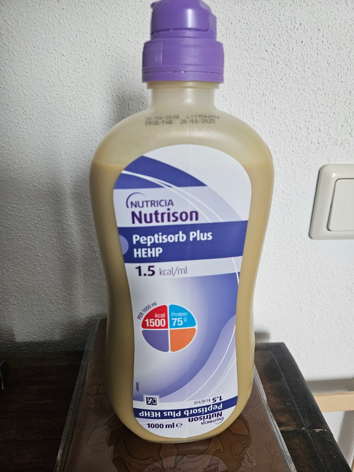 80 flessen Sondevoeding, Ophalen