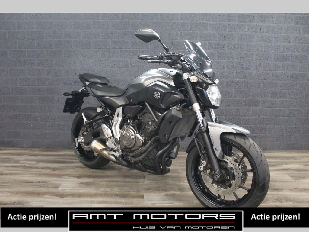 YAMAHA MT 07 ABS (bj 2016) 34,495 km 35KW A2 mogelijk, 2 cilinders, Bedrijf, Onbekend, YAMAHA