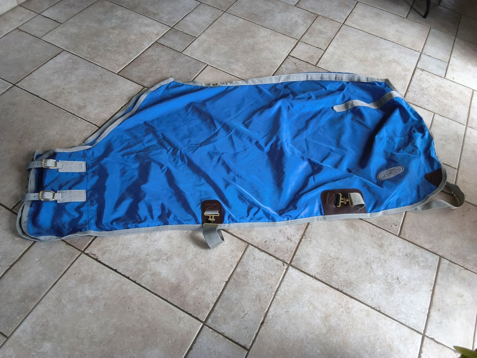 Nieuw Lami-Cell regendeken 74, 135/185, Nieuw, Ophalen of Verzenden, Pony (P), Blauw