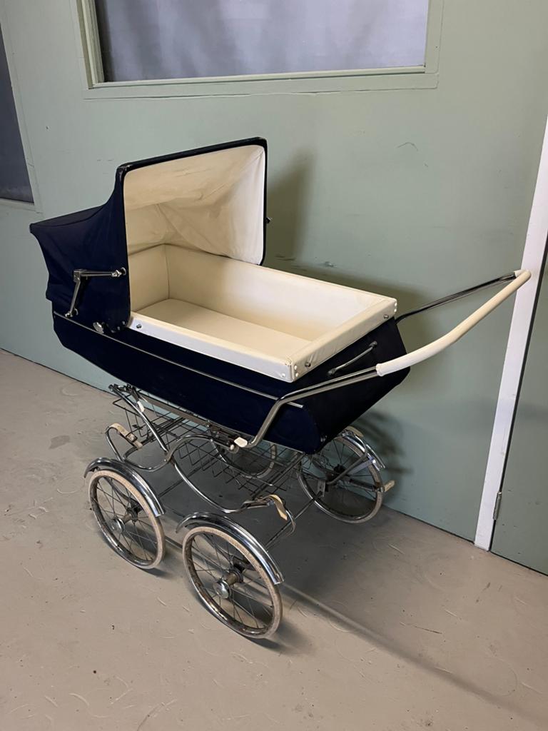 Vintage kinderwagen jaren ‘50, Kinderen en Baby's, Kinderwagens en Combinaties, Ophalen, Gebruikt, Overige merken