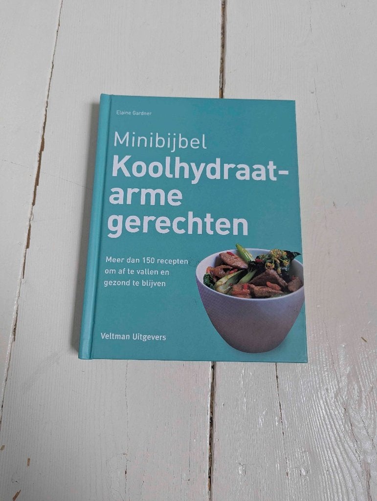 Boek Minibijbel koolhydraatarme gerechten, Boeken, Ophalen of Verzenden, Zo goed als nieuw, Dieet en Voeding, Elaine Gardner