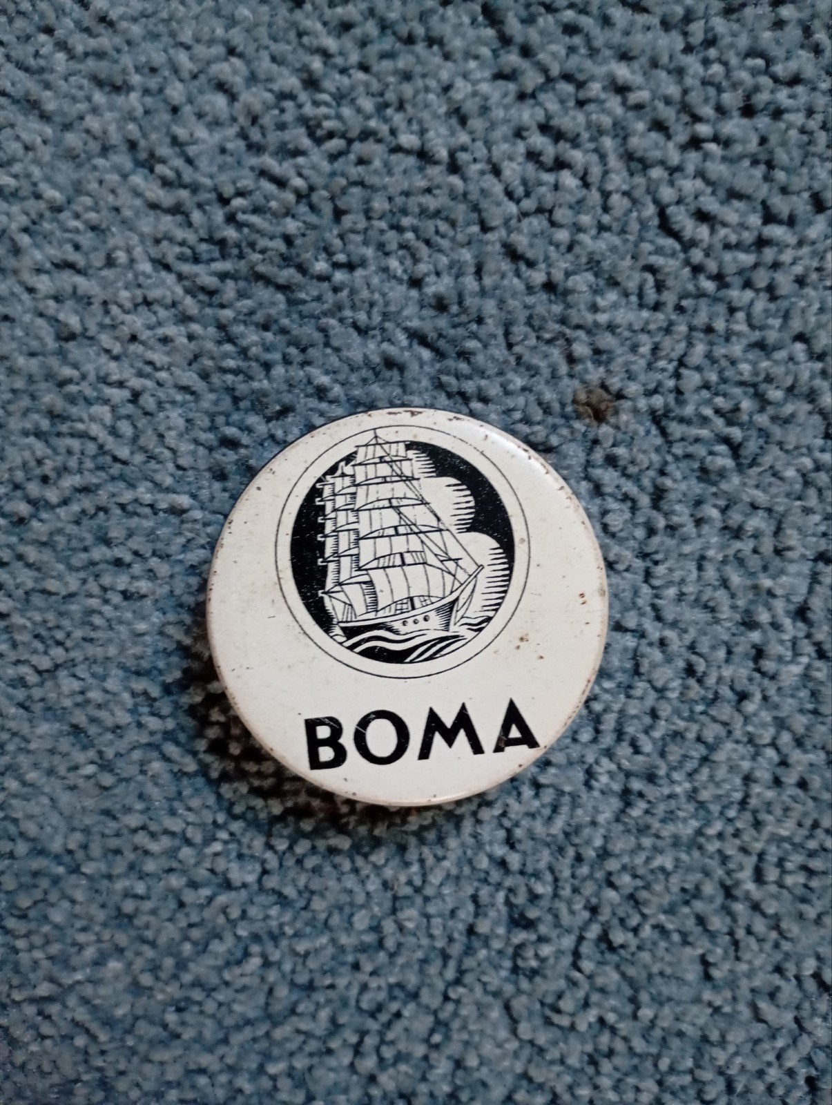 Vintage Boma schoenpoets blikje, Ophalen of Verzenden
