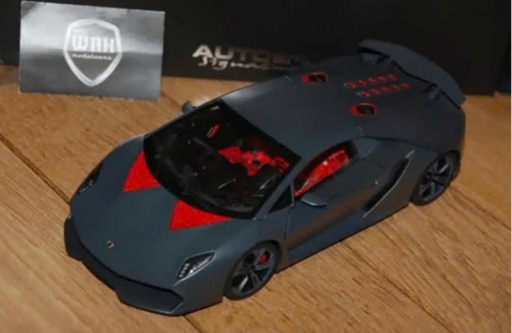 1:18 LAMBORGHINI SESTO ELEMENTO Autoart signature 74671 WRH, Verzenden, Zo goed als nieuw, Auto, Autoart