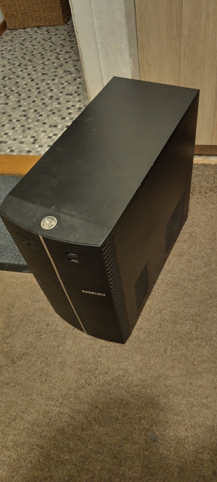 Medion PC Behuizing met Voeding (350W) en DVD-speler, Computers en Software, Ophalen of Verzenden, Gebruikt