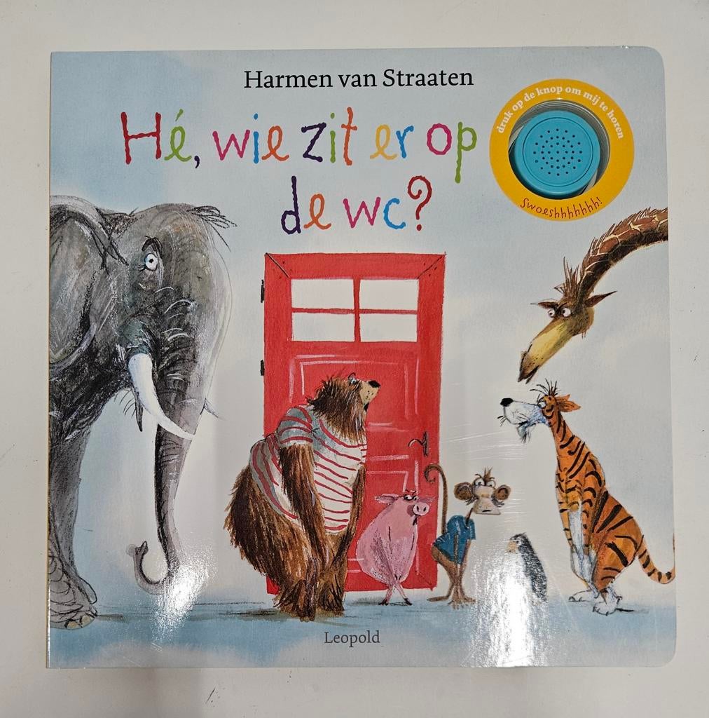 Harmen van Straaten - Hé, wie zit er op de wc?, Ophalen of Verzenden, Zo goed als nieuw, Harmen van Straaten