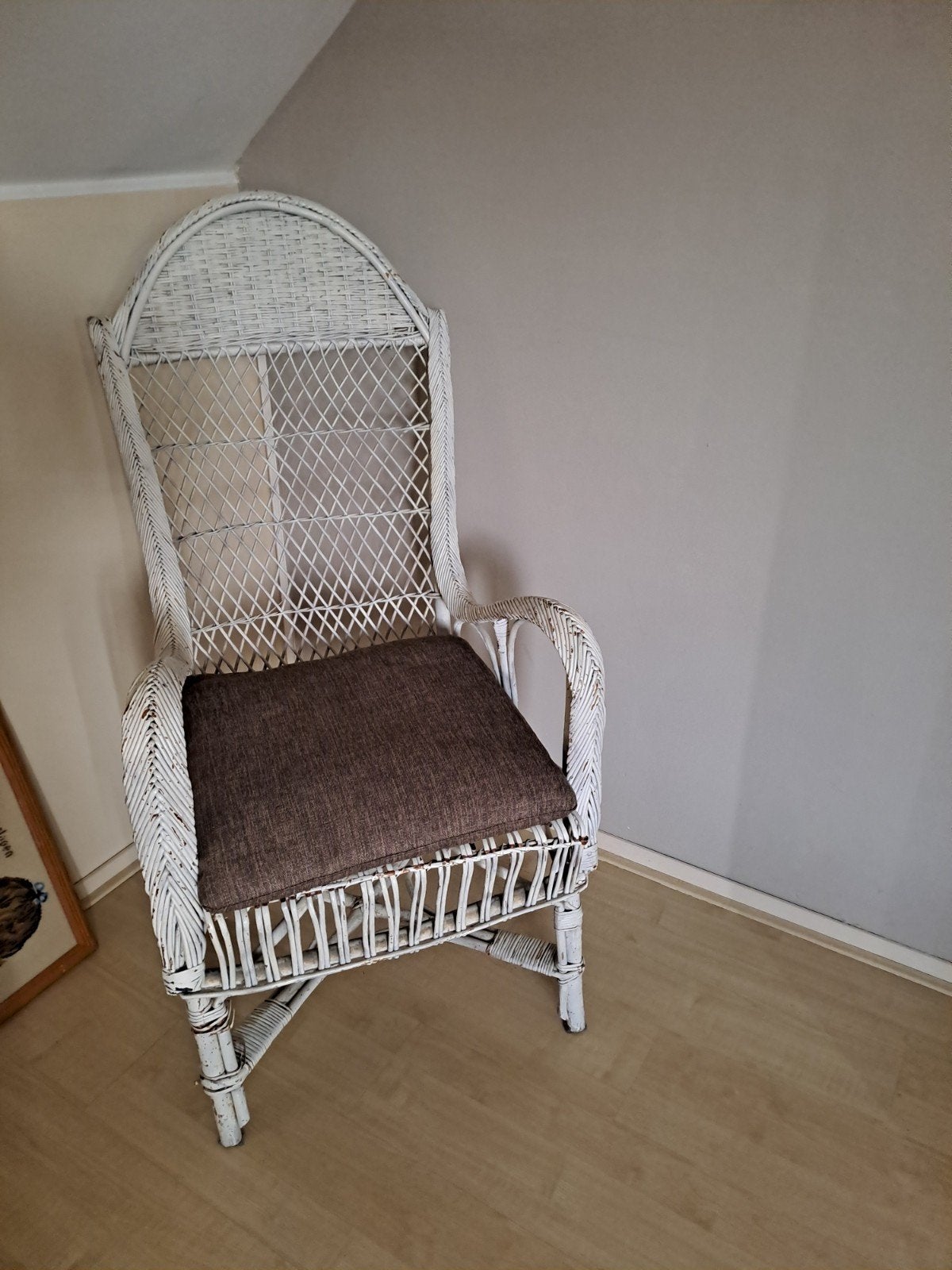 Rotan stoel, Ophalen, Gebruikt, Riet of Rotan, Eén