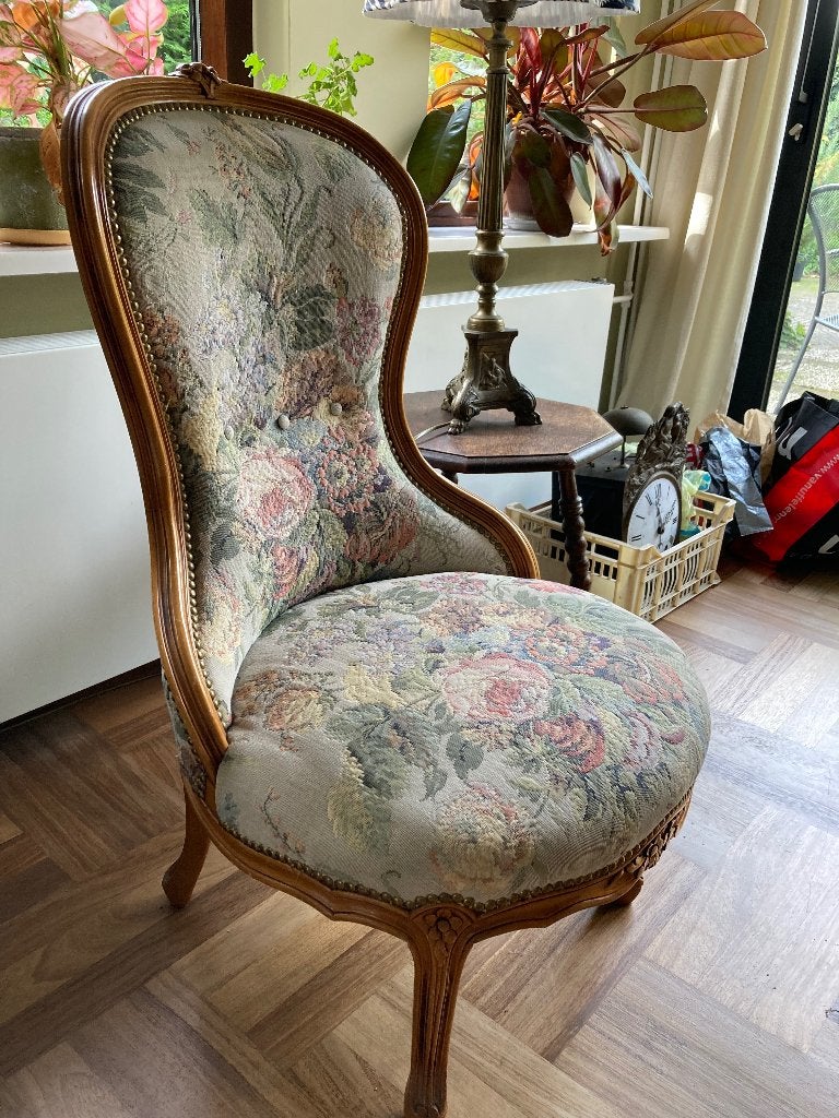 Biedermeier stoel, Ophalen