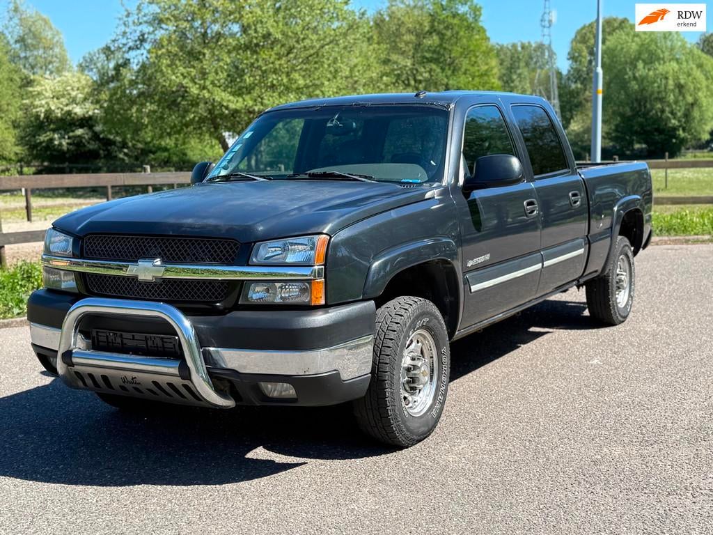 Chevrolet Silverado 2500 Heavy Duty V8 8.1 4X4 Dubbel Cabine, Automaat, Gebruikt, Zwart, Vierwielaandrijving