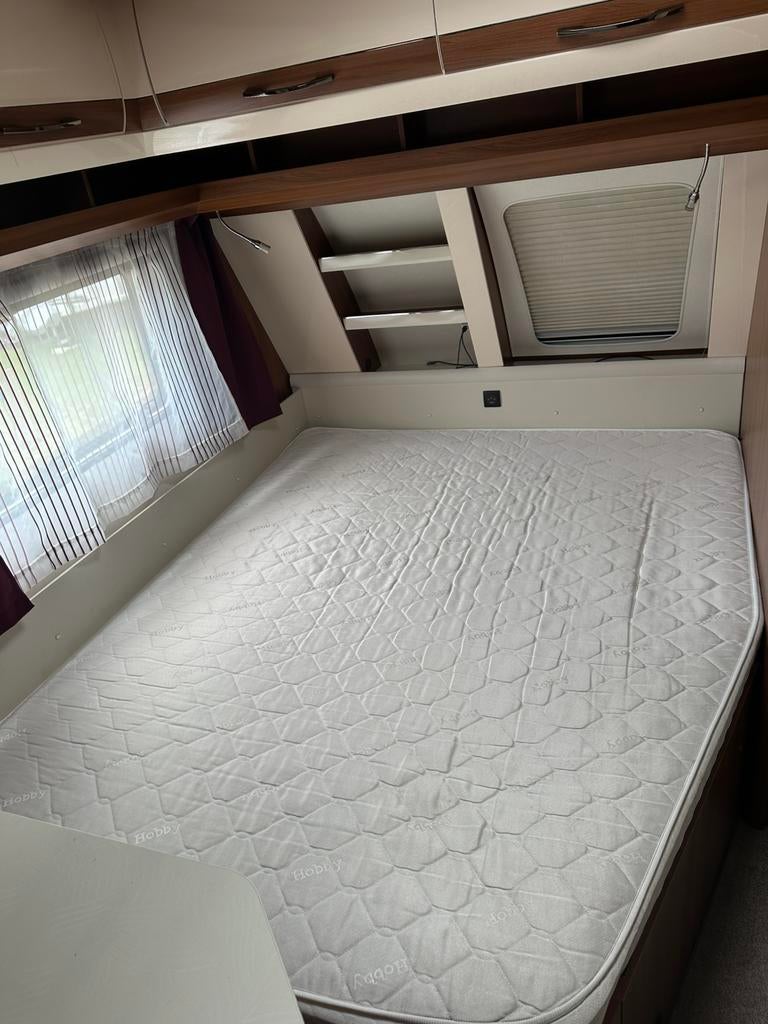 Matras frans bed 160 x 200, Caravans en Kamperen, Kampeeraccessoires, Ophalen, Gebruikt