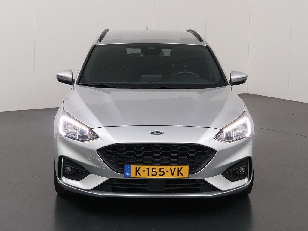 Ford Focus Wagon 1.0 EcoBoost Hybrid ST Line X Business | El, Auto's, Ford, Gebruikt, Origineel Nederlands, 19 km/l, Zilver of Grijs