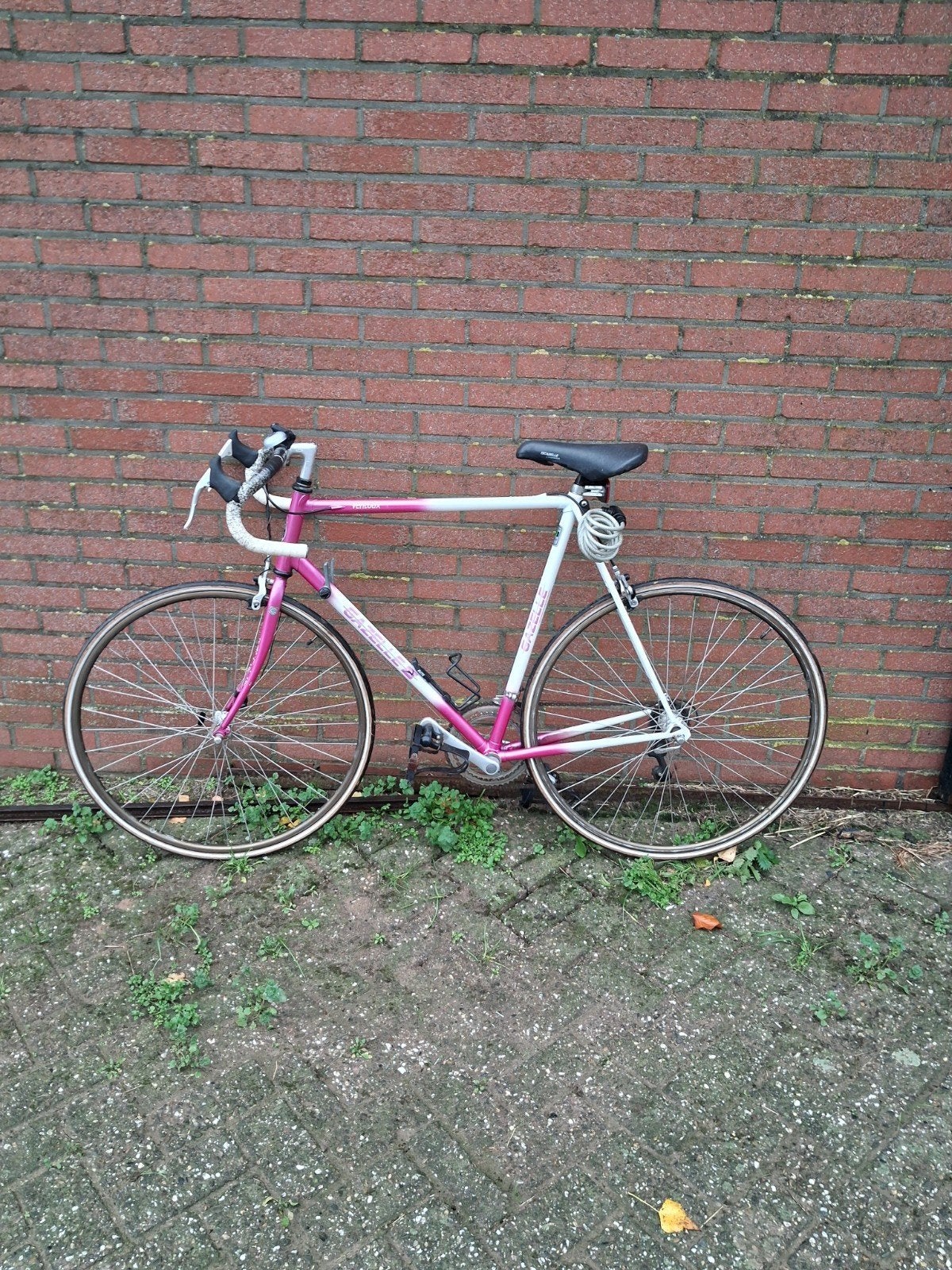 Gazelle Ventoux racefiets, Ophalen, 28 inch, Gebruikt, Velgrem
