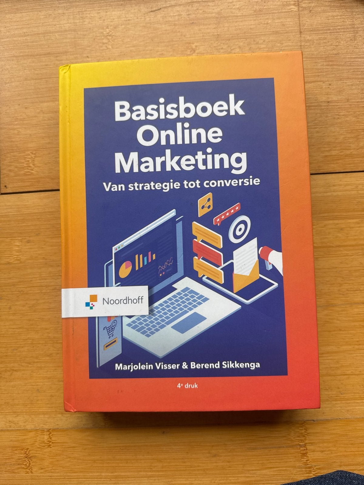 Basisboek Online Marketing - Marjolein Visser & Berend Sikke, Ophalen of Verzenden, Zo goed als nieuw, Economie en Marketing