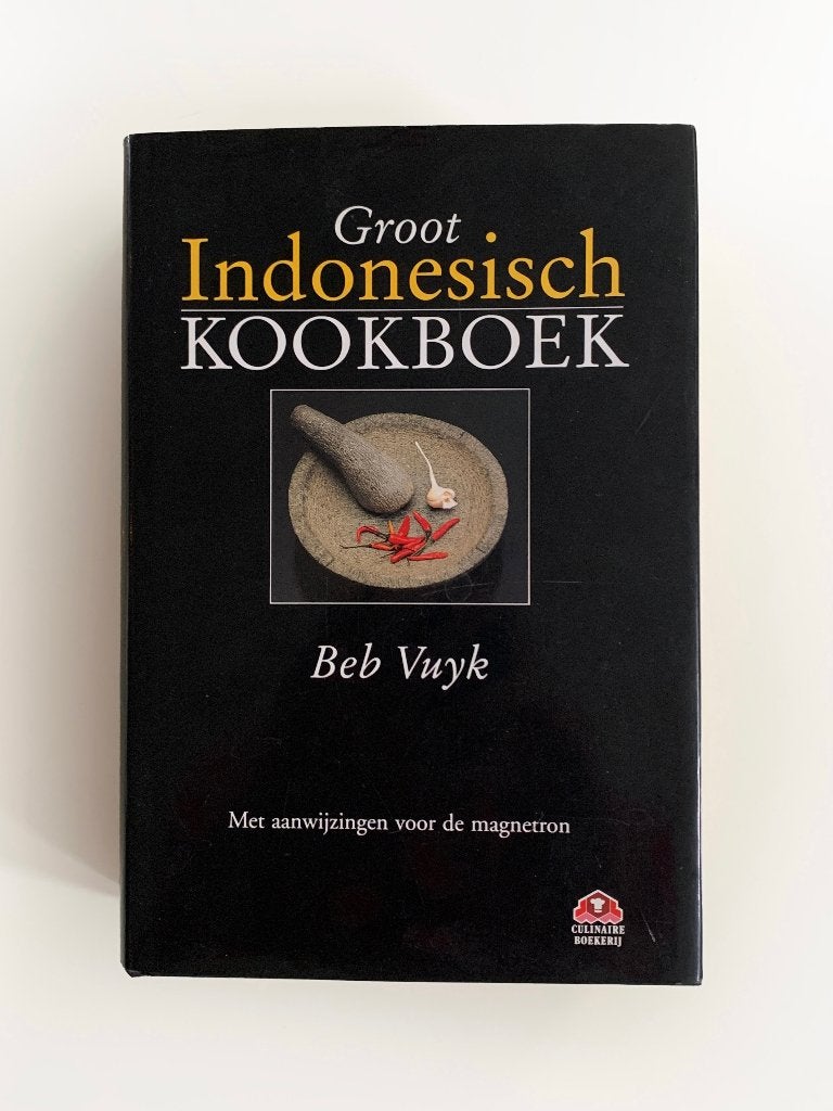 Groot Indonesisch Kookboek - Beb Vuyk (Hardcover, 28e druk), Azië en Oosters, Ophalen of Verzenden, Zo goed als nieuw, Bep Vuyk