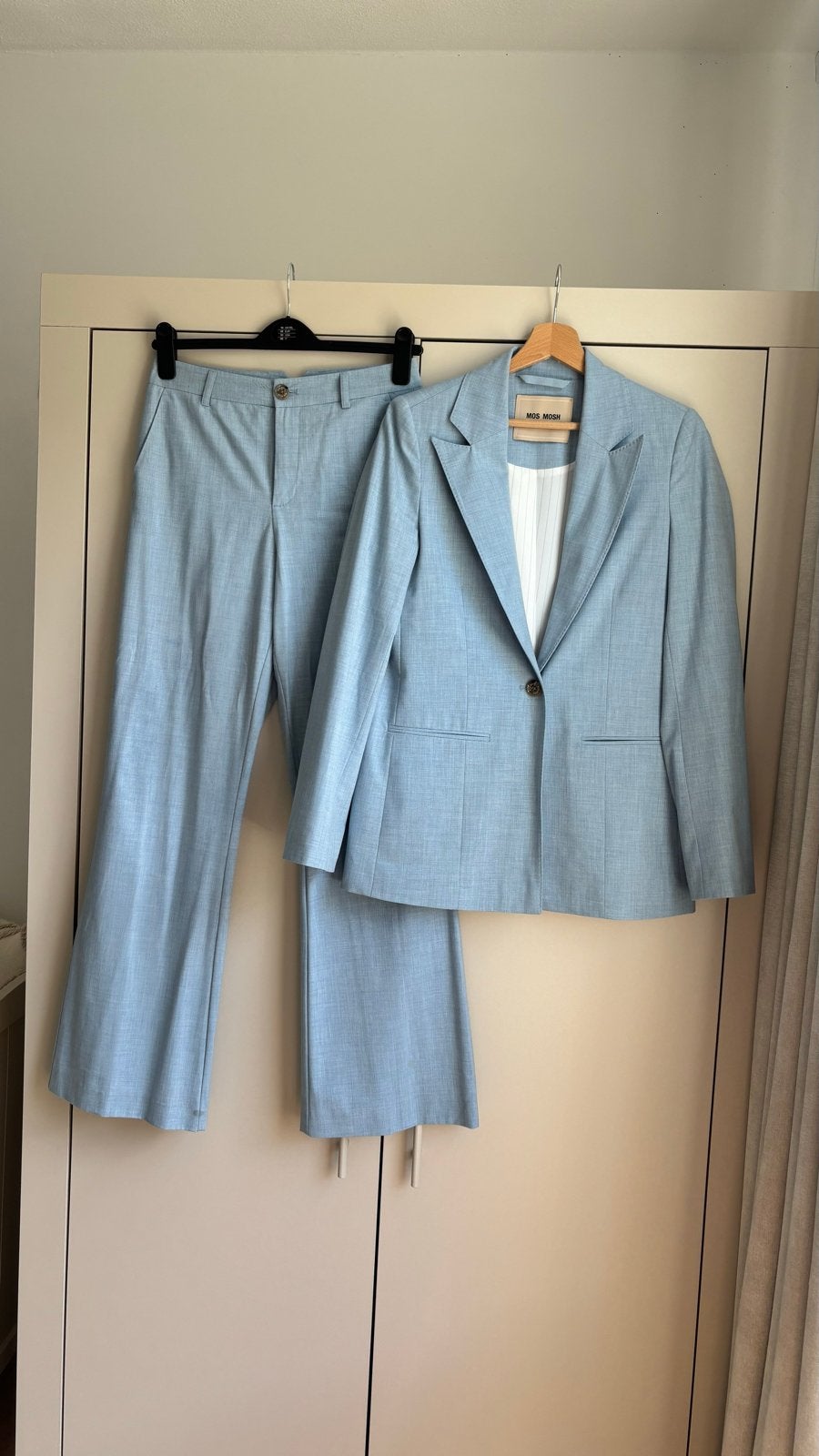 Mos Mosh pak, nieuwprijs 400 euro, Kostuum of Pak, Blauw, Ophalen of Verzenden, Zo goed als nieuw