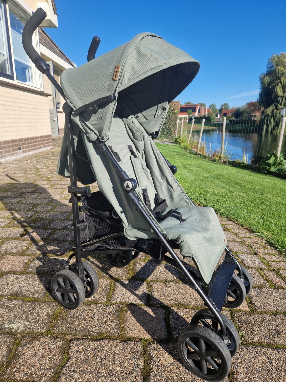 Topmark buggy met regenhoes, zeer nette staat., Ophalen, Gebruikt, Overige merken