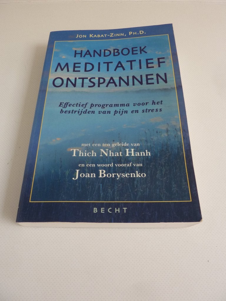 Handboek meditatief ontspannen. Jon Kabat-Zinn., Ophalen of Verzenden, Gelezen, Spiritualiteit algemeen, Overige typen