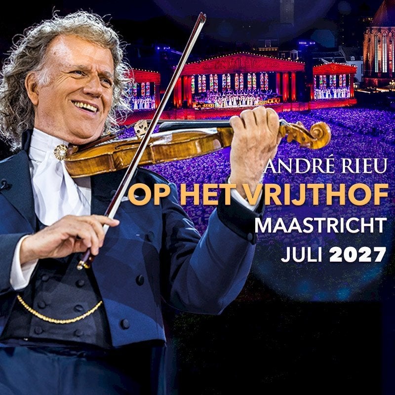 Andre Rieu Vrijthof zaterdag 10 juli  2027, Drie personen of meer, Juli, Instrumentaal