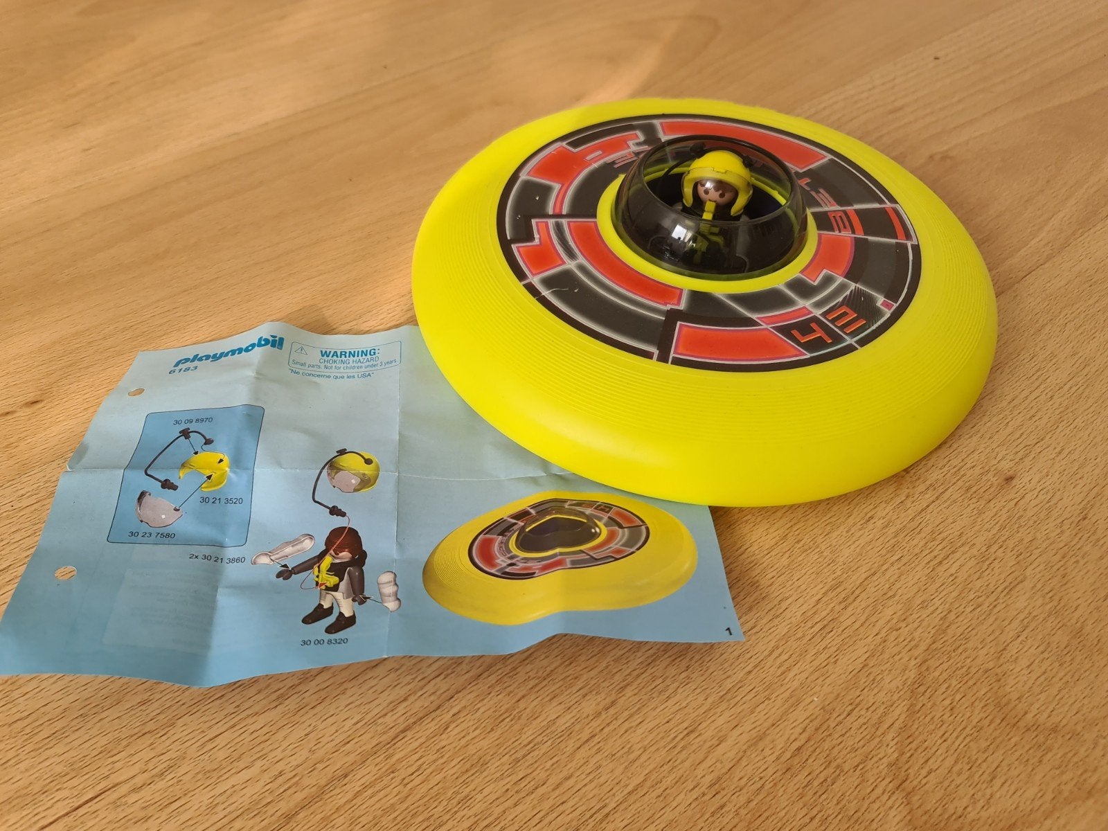 Playmobil 6183 UFO met astronaut - Compleet, Kinderen en Baby's, Speelgoed | Playmobil, Complete set, Voertuig, Ophalen of Verzenden