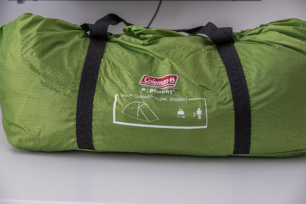 Coleman lichtgewicht tent Tauri X2, Ophalen of Verzenden, Zo goed als nieuw, Tot en met 2