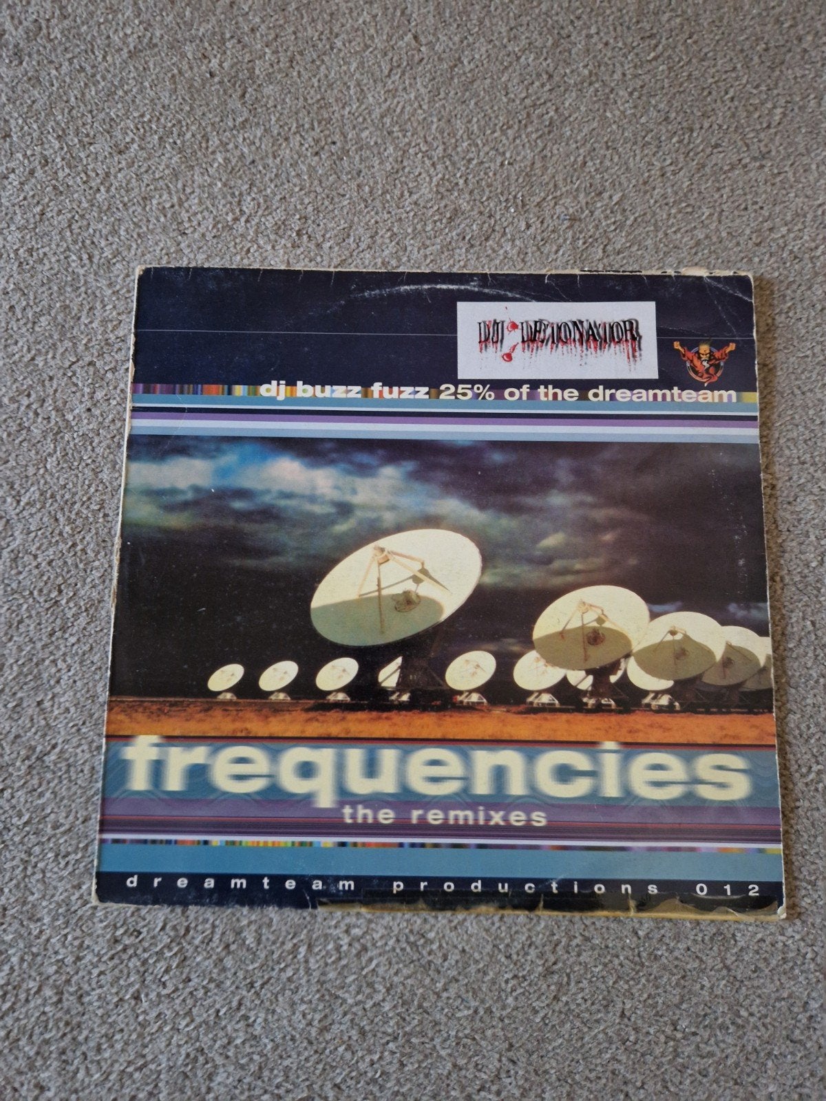 Dreamteam Productions buzz fuzz Frequencies The Remixes, Ophalen, Gebruikt, Dance, EP