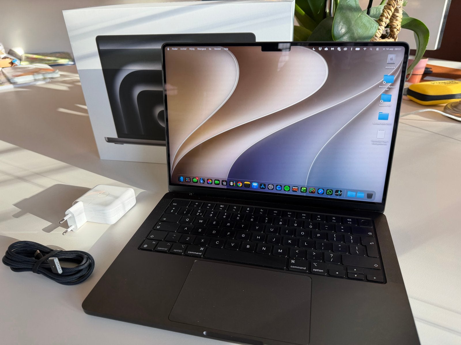 MacBook Pro 14 inch M3 Pro 18GB/1TB Spacegrijs, Computers en Software, MacBook Pro, 1 TB of meer, 13 inch, Ophalen of Verzenden