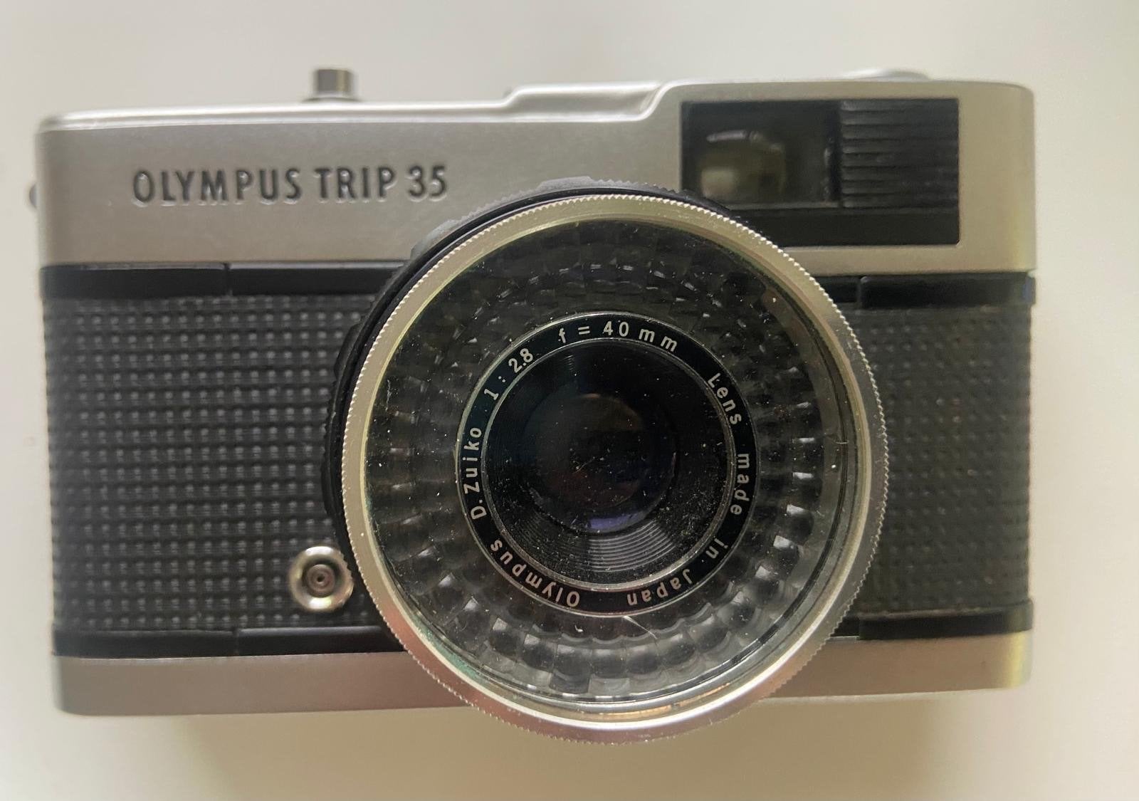 Olympus Trip 35 analoge camera - Vintage compactcamera, Audio, Tv en Foto, Fotocamera's Analoog, Ophalen, Gebruikt, Compact, Olympus