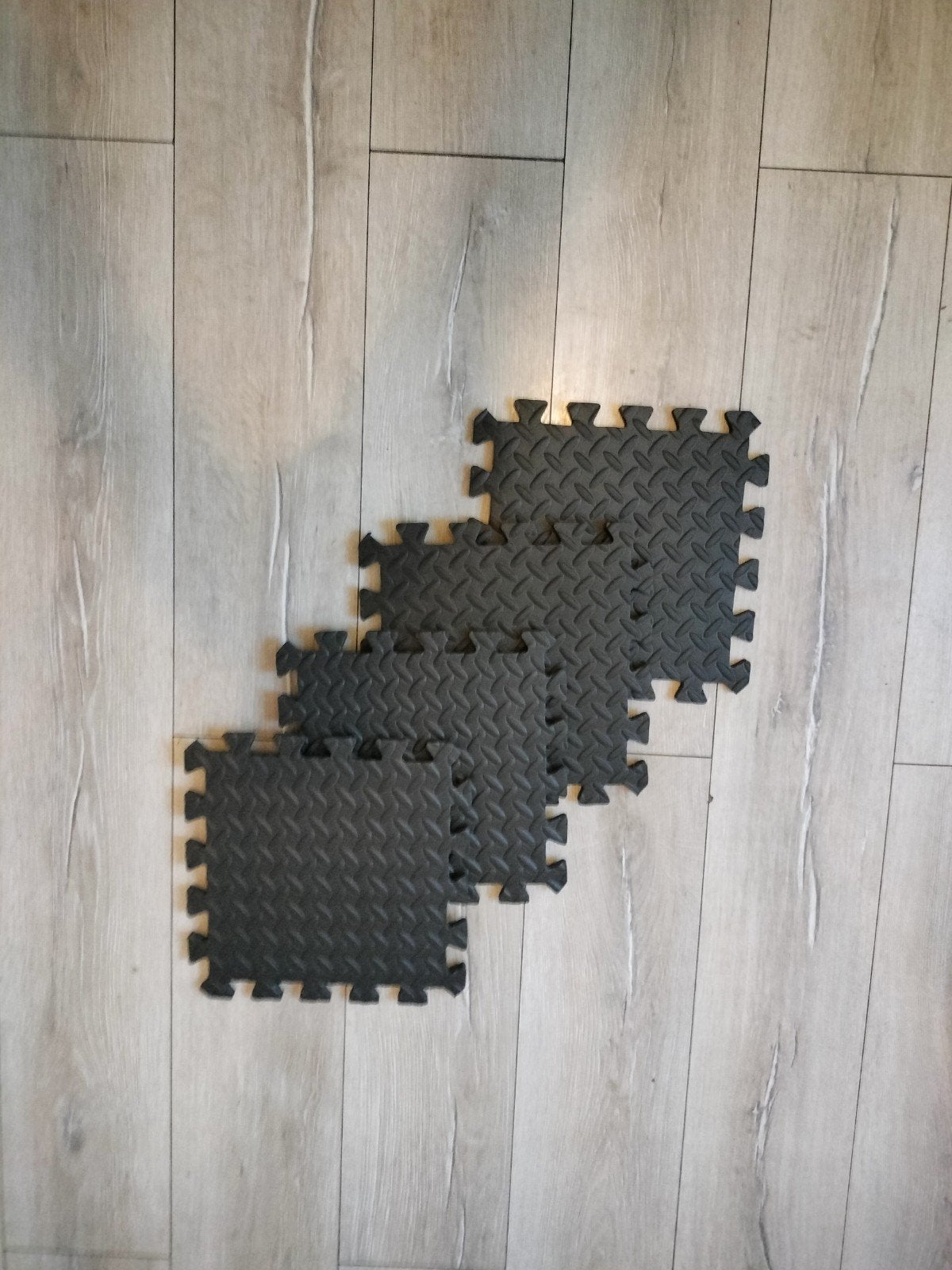 31 Foam Tegels / Vloermatten – Kliksysteem – Zwart, Ophalen, Nieuw, Benen, Fitnessmat