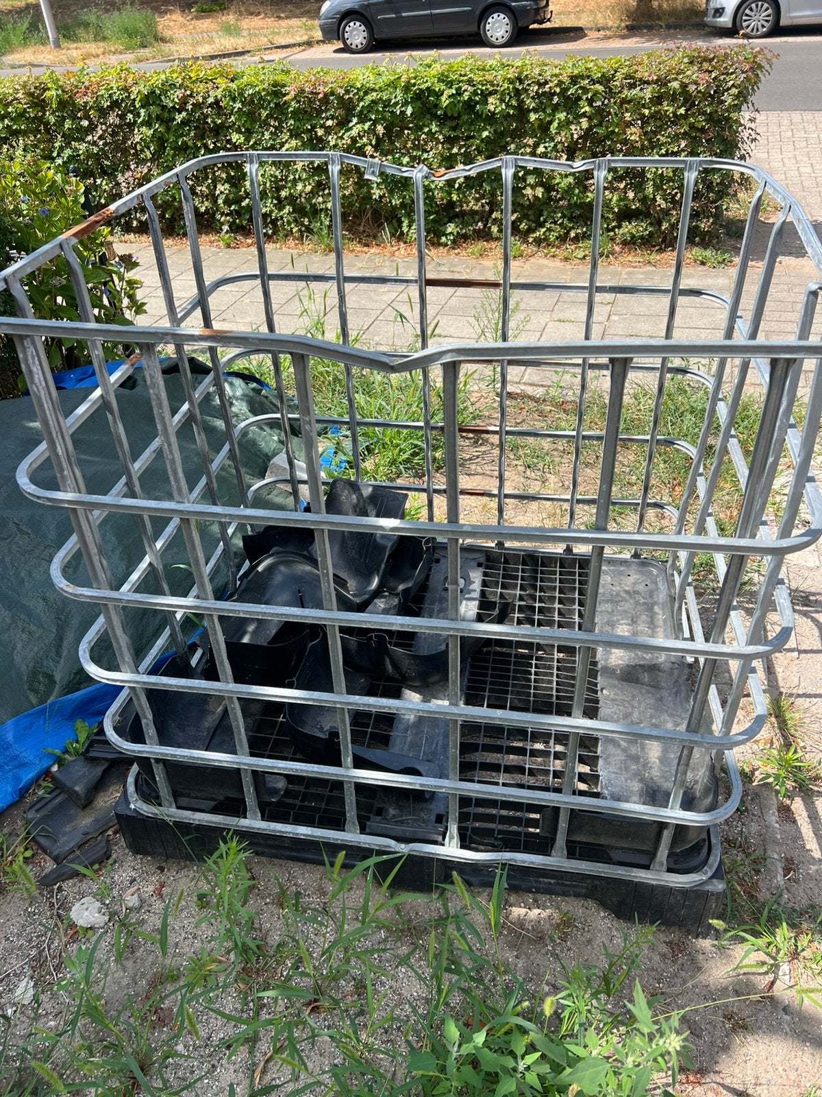 Ibc krat container, Ophalen, 100 cm of meer, 60 cm of meer, Zo goed als nieuw