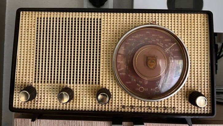 Philips buizenradio model A3 258 34, Ophalen of Verzenden, Gebruikt, Radio