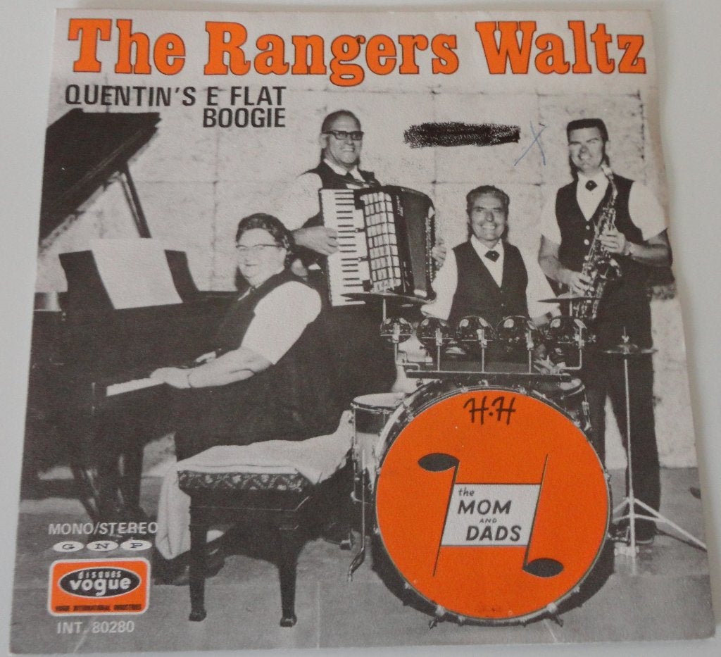 The Mom and Dads > The Rangers Waltz, Ophalen of Verzenden, Gebruikt, 7 inch, Pop