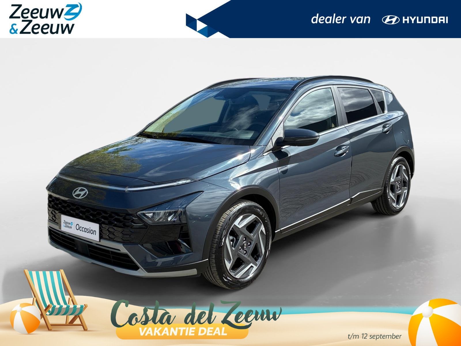 Hyundai Bayon Premium | Clima | Uniek | Nu extra demo kortin, Auto's, Voorwielaandrijving, 12 maanden, Euro 6, 1070 kg