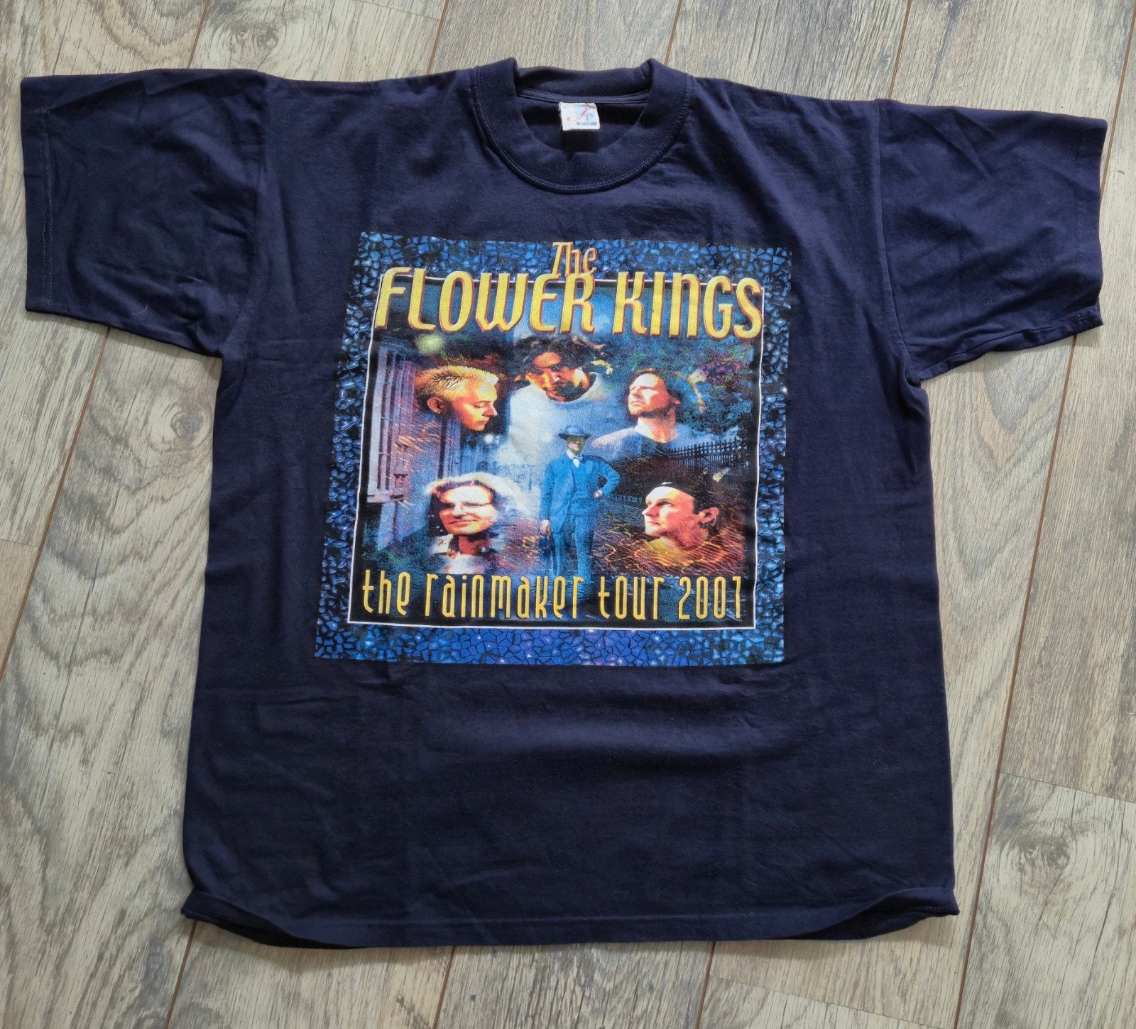 The Flower Kings Rainmaker Tourshirt 2001, Ophalen of Verzenden, Zo goed als nieuw, Maat 56/58 (XL)