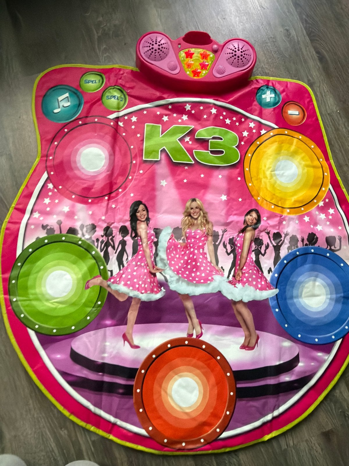K3 Dansmat met geluid en licht - Studio 100, Ophalen, Zo goed als nieuw, Meisje