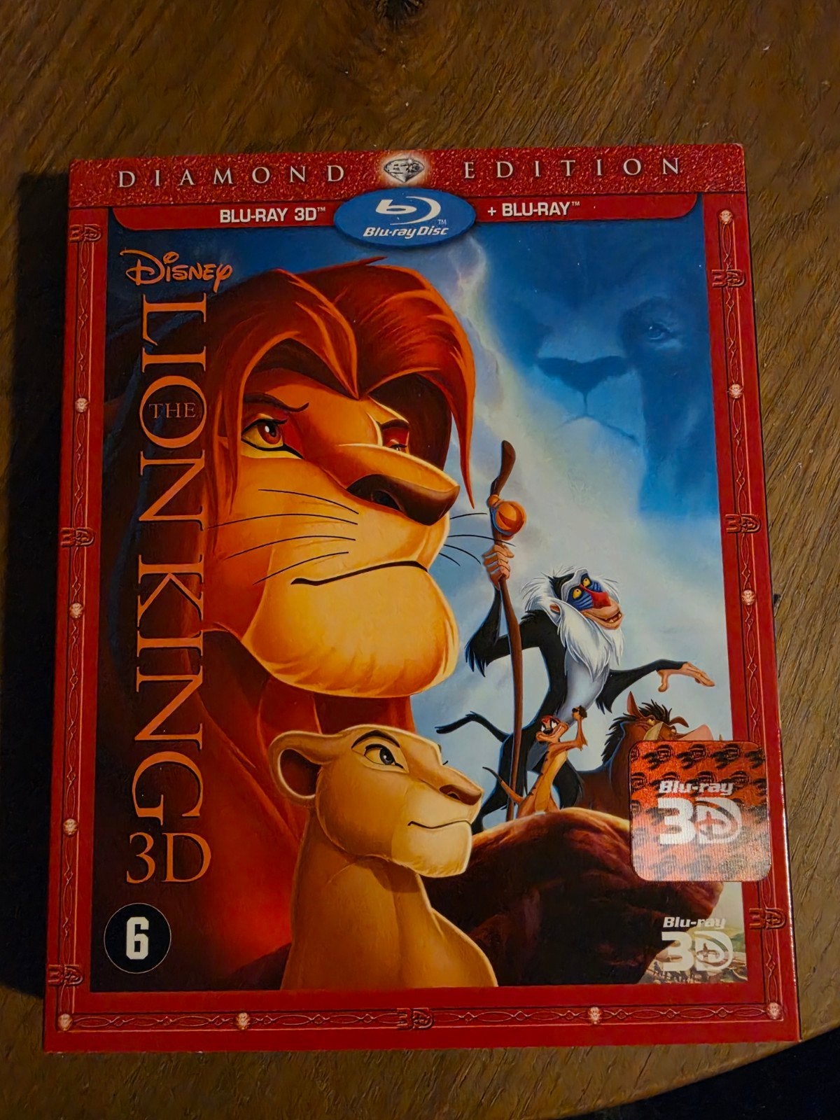 Disney The Lion King 3D Diamond Edition Blu-ray, Inclusief extra's, Film, Nederlands, Ophalen of Verzenden