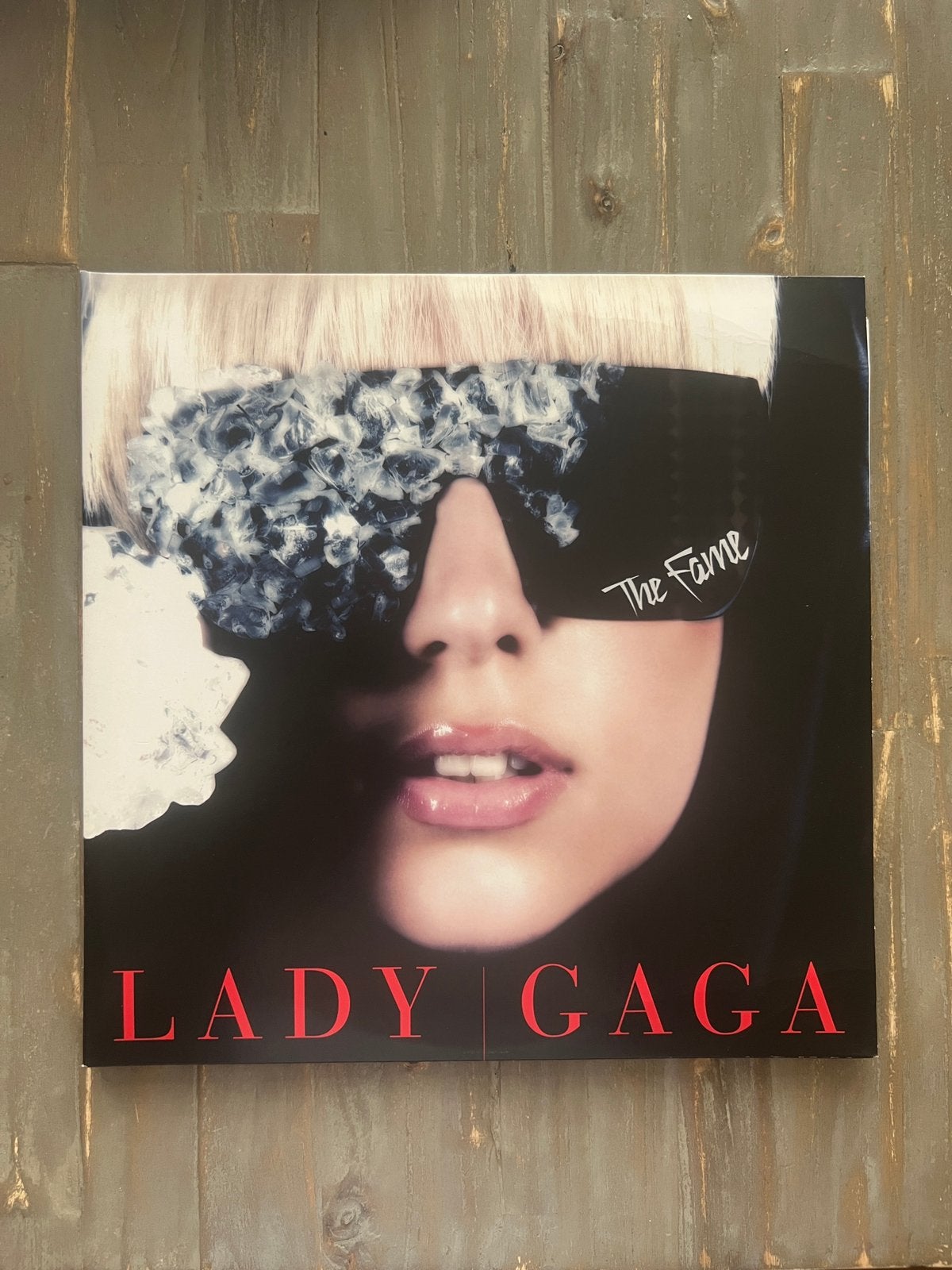 Lady Gaga - The Fame - Exclusive Blue, Cd's en Dvd's, Vinyl | Pop, Colored vinyl, Ophalen of Verzenden, Zo goed als nieuw, 12 inch