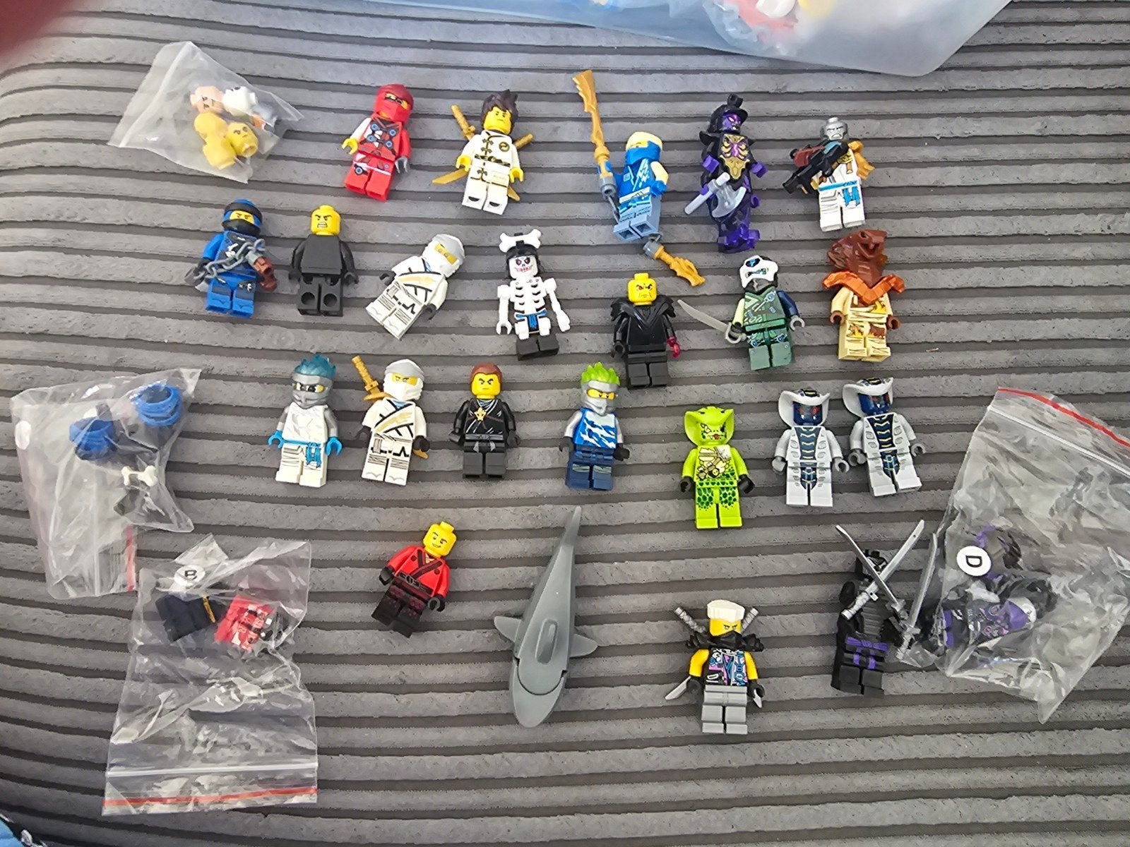 lego ninjago mini figuren, Ophalen of Verzenden, Zo goed als nieuw