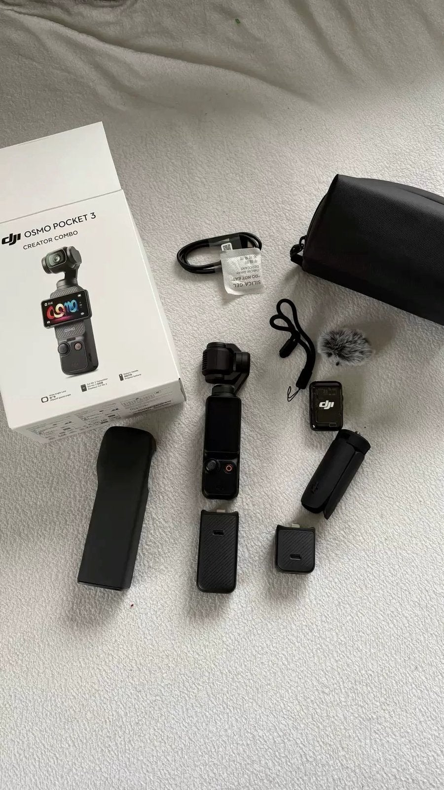 DJI Osmo Pocket 3 Creator Combo & Accessories, Overige merken, Full HD, Overige soorten, Zo goed als nieuw