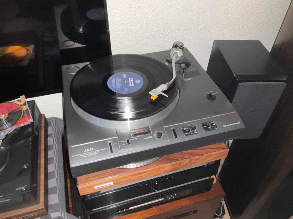 Akai AP-Q60 volautomatische Quartz platenspeler, Ophalen, Platenspeler, Akai, Gebruikt