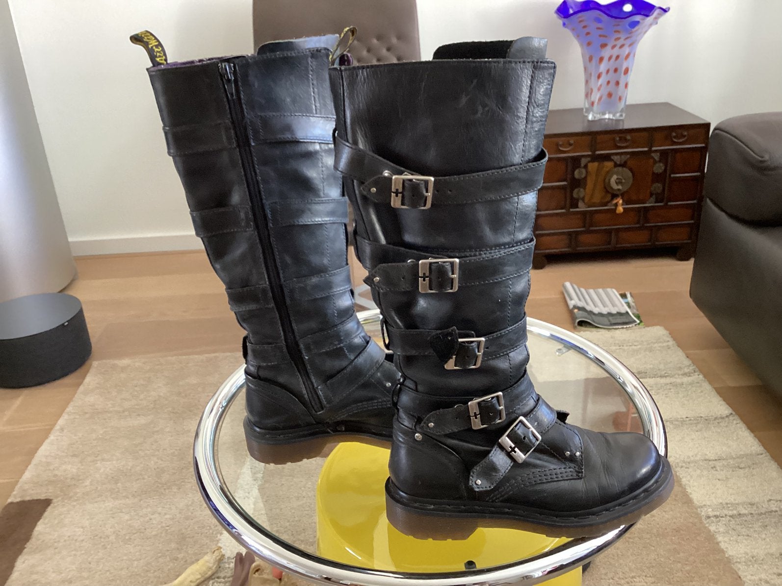 Dr Martens Phina, Ophalen, Zo goed als nieuw, Zwart