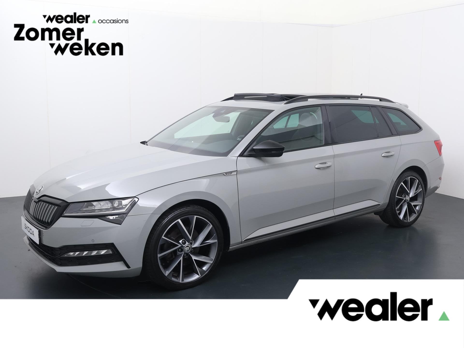 Skoda Superb Combi 1.4 TSI iV Sportline Business | 218 PK |, Auto's, Gebruikt, 4 cilinders, Alcantara, 1695 kg