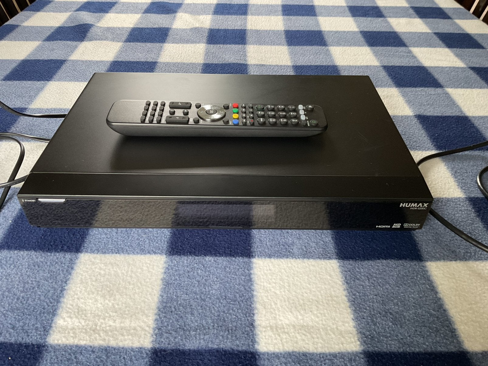 Humax iHDR-5200C met afstandsbediening en hdmi-kabel, Ophalen of Verzenden, Zo goed als nieuw, Decoder