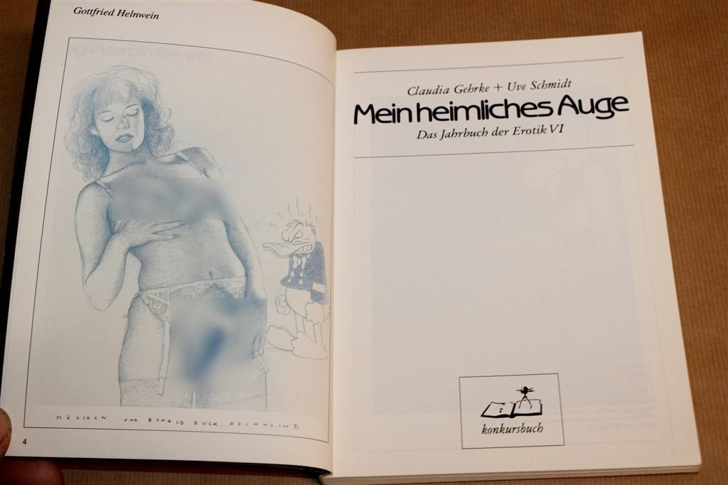 Mein heimliches Auge VI [1991] — Erotiek Jaarboek Fotoboek, Ophalen of Verzenden, Gelezen, Fotografen