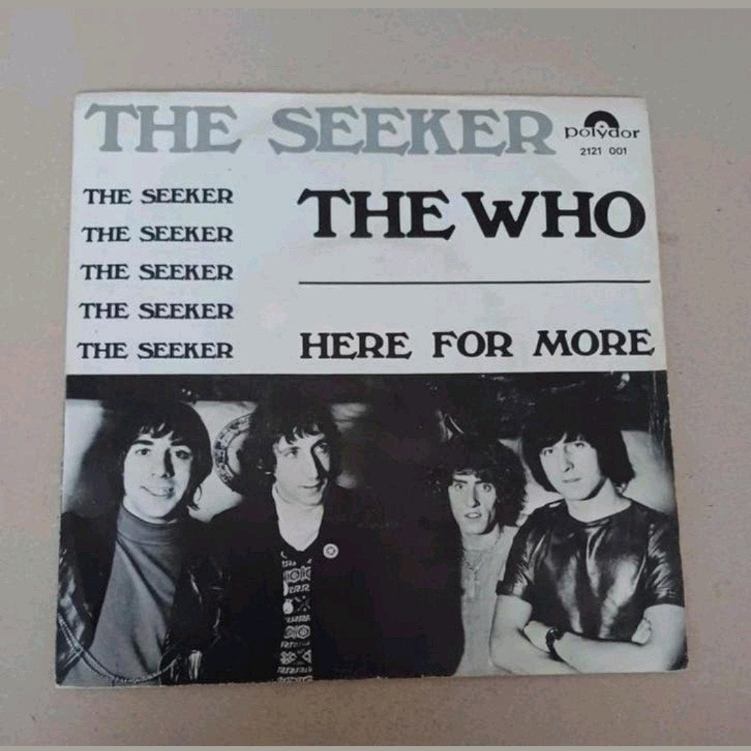 The Who - The Seeker, Beschermende buitenhoes, Ophalen of Verzenden, Gebruikt, Pop
