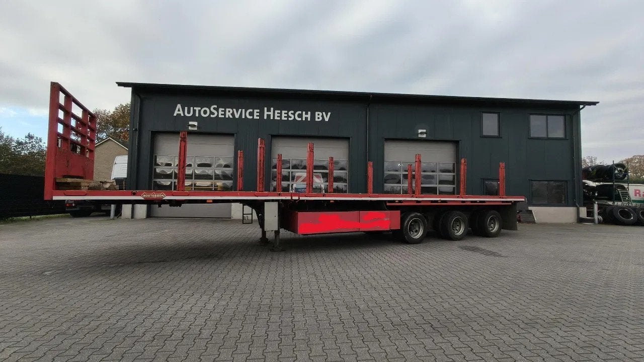 Nooteboom OVB-55-03V -- SCHUIF TRAILER -- 3 ASSEN GESTUURD -, Auto's, Overige brandstoffen, Bedrijf, Aanhangers en Opleggers, Te koop