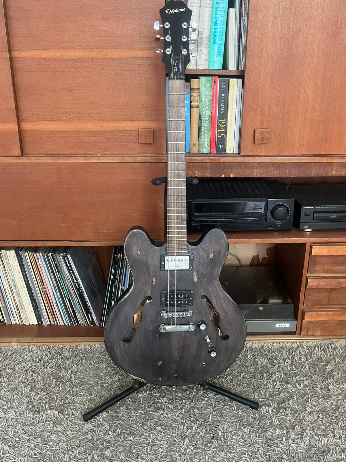 Epiphone DOT Studio, Muziek en Instrumenten, Snaarinstrumenten | Gitaren | Elektrisch, Gebruikt, Semi-solid body, Epiphone, Ophalen