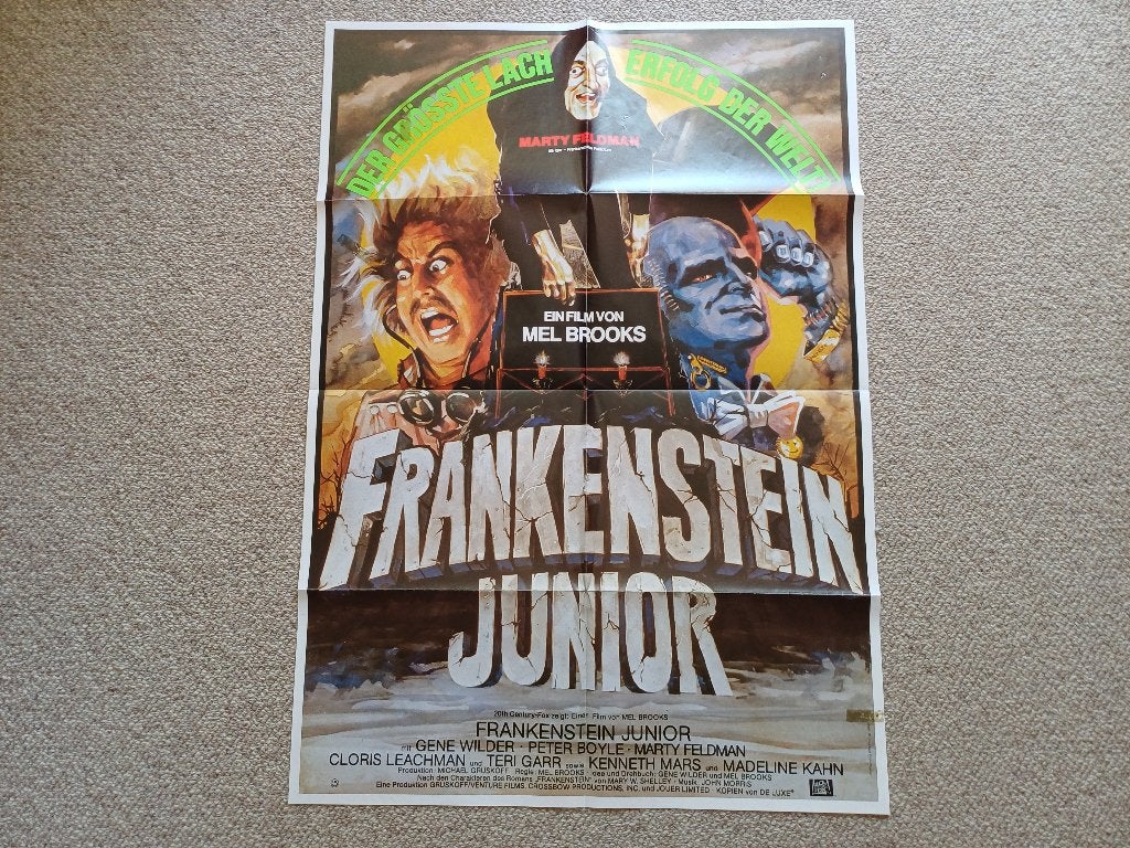 YOUNG   FRANKENSTEIN      filmposter., Verzenden, A1 t/m A3, Film en Tv, Rechthoekig Staand