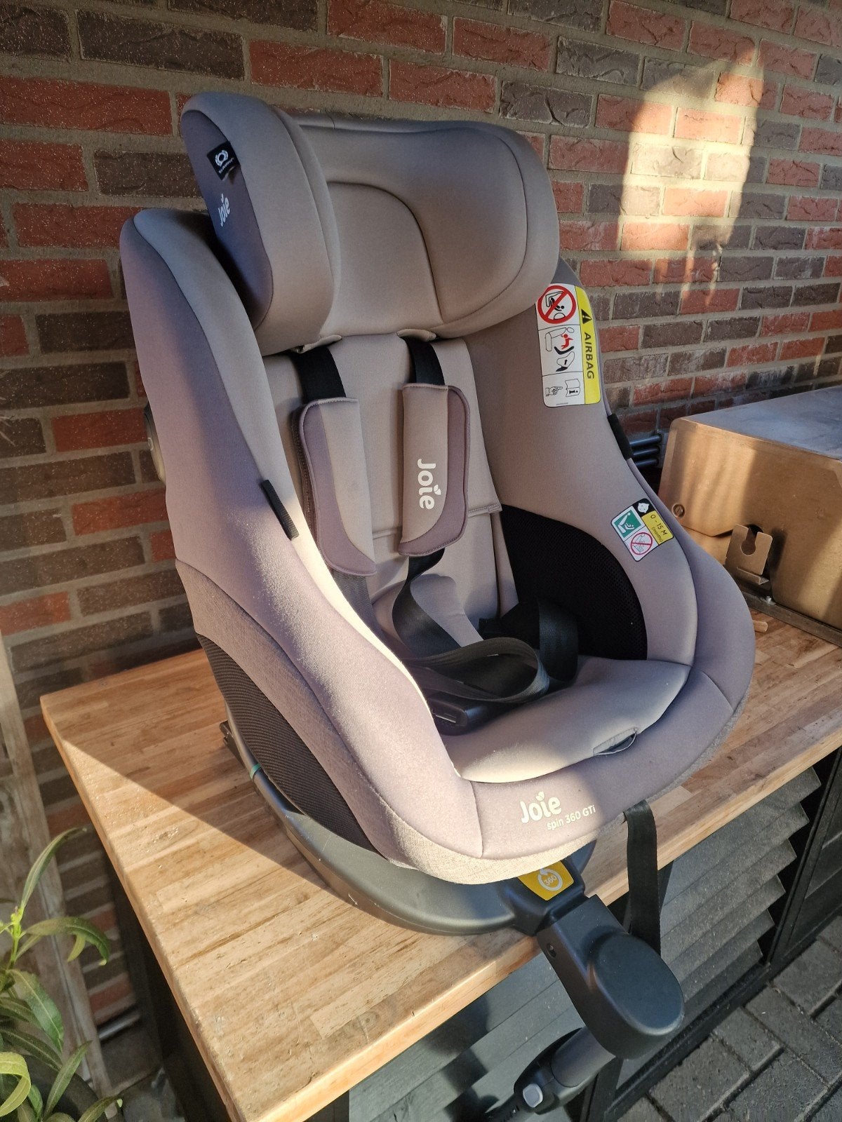 Joie Spin tm GTI 360 autostoel iso fix, Zo goed als nieuw, Isofix, 0 t/m 13 kg, Ophalen