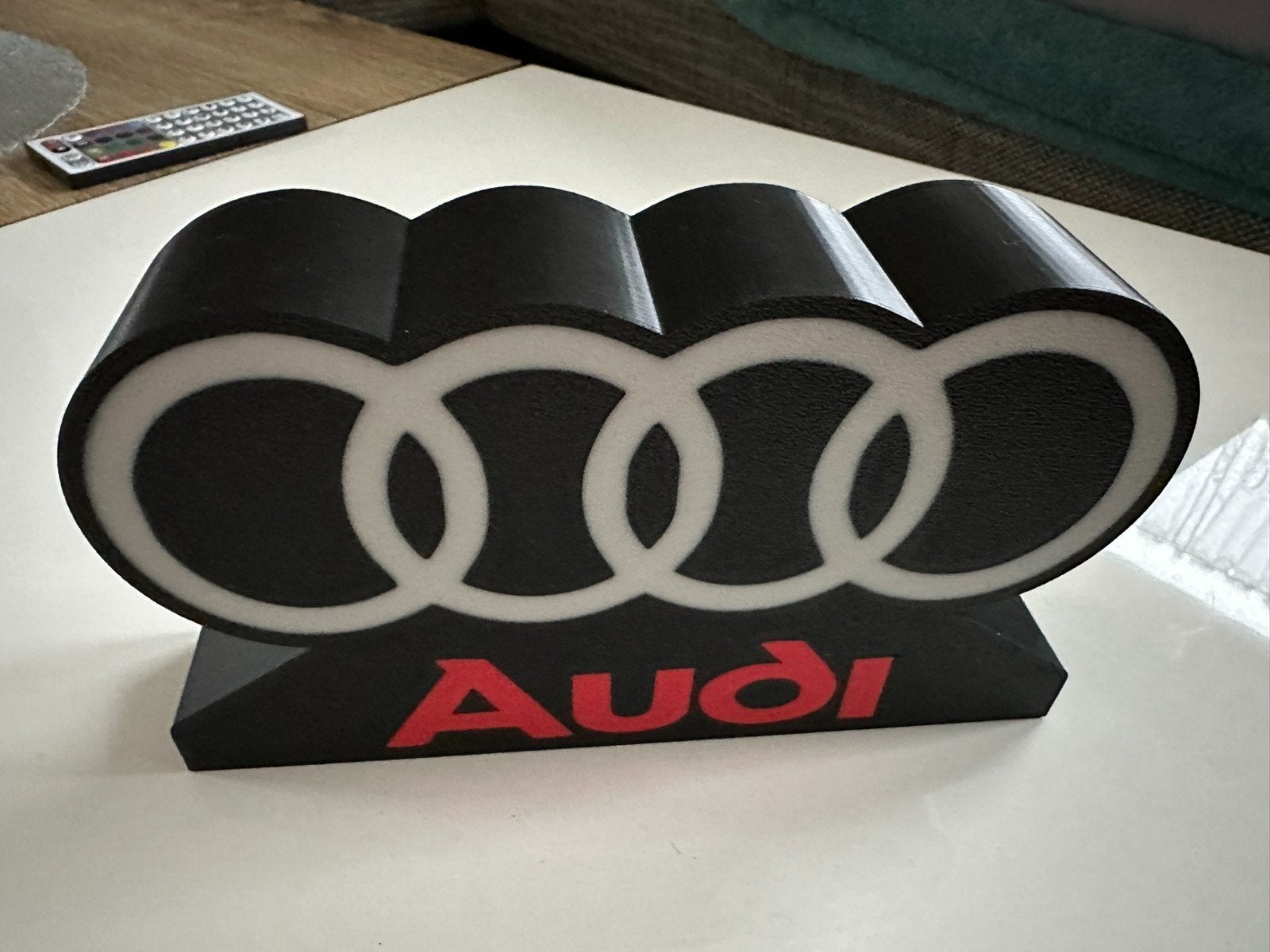Unieke Audi lichtbak - Decoratie en sfeervolle verlichting, Verzamelen, Merken en Reclamevoorwerpen, Ophalen of Verzenden, Nieuw