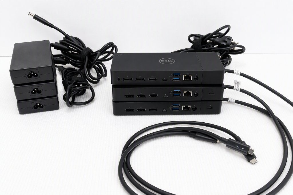 Dell dockingstation WD19TBS Thunderbold, Ophalen of Verzenden, Zo goed als nieuw, Docking station, DELL